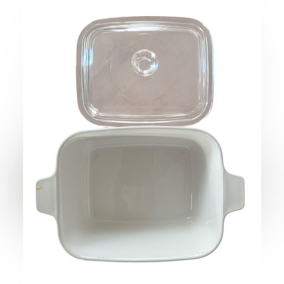 Vintage Corningware Wildflower 1970s Pyroceram Ceramic Glass Lid USA - Picture 5 of 7